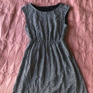 Zara dress (Navy, white polka dots)